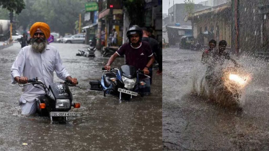 Delhi Rains Live